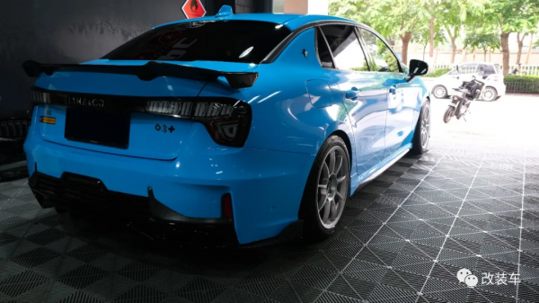 00後大學生改裝領克03+,擁有WTCR年度冠軍車同款顏色 00後大學生改裝領克03+,擁有WTCR年度冠軍車同款顏色