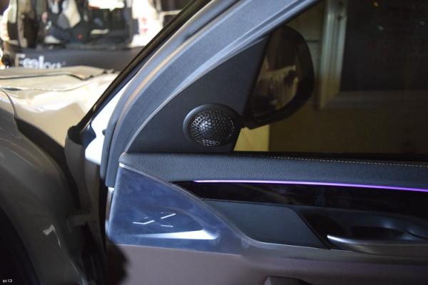 寶馬X4汽車音響升級義大利史泰格音響，音質通透悅耳！昆明發燒友