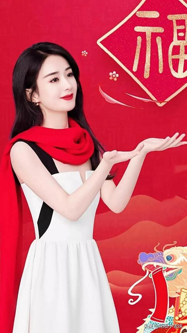 趙麗穎，俏皮可愛，仙女範十足