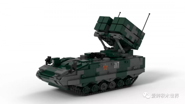 「愛磚MOC每日推送」坦克開罐器&mdash;&mdash;AFT-10反坦克導彈發射車