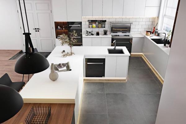 以前不懂，瓶瓶罐罐堆灶臺！其實廚房早該這樣弄，乾乾淨淨又精緻