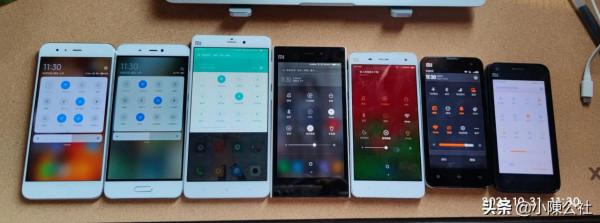 歷代MIUI回顧與對比 歷代MIUI回顧與對比