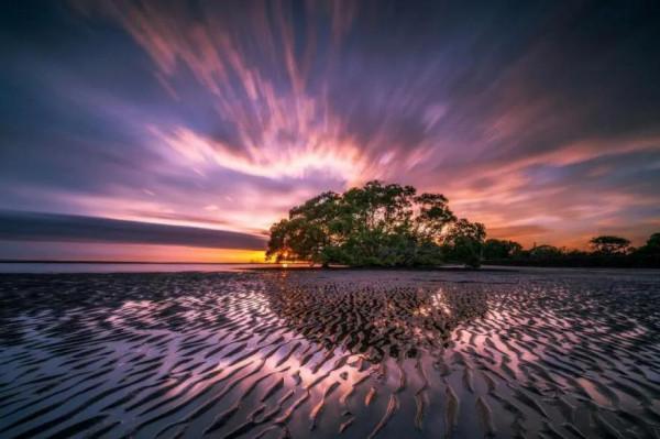 分享圖片：落日美景，令人震撼