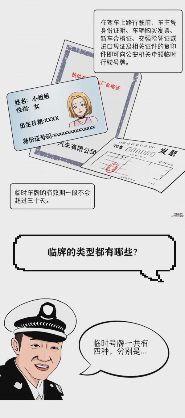 【小姐姐講堂】關於車輛臨牌，你應該瞭解的事兒！