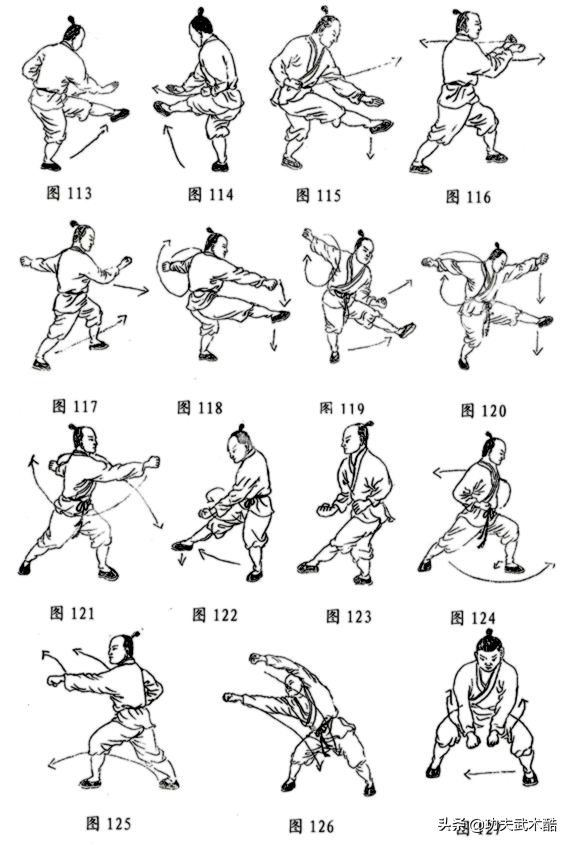 古傳潭腿（下），長練習能提高攻防意識、格鬥技能、身體素質