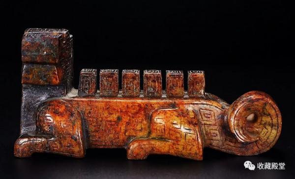 ​收藏殿堂 | 古玉沁色之美欣賞(2) ​收藏殿堂 | 古玉沁色之美欣賞(2)