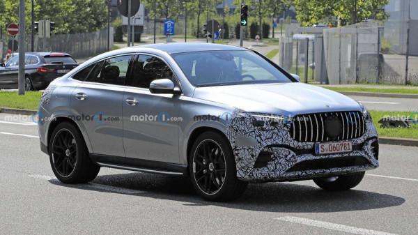 全新賓士GLE Coupe諜照曝光 全新賓士GLE Coupe諜照曝光