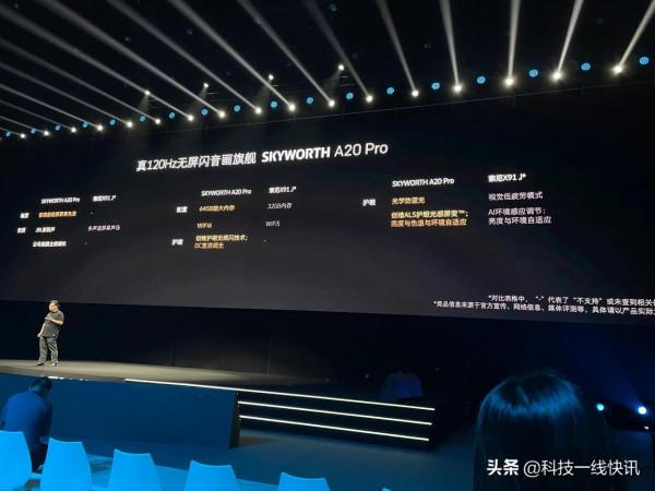 竟品對比與價格曝光 9圖讀懂創維電視新品釋出會