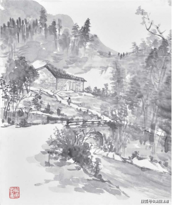 畫家蕭奔:茶園作品系列 畫家蕭奔:茶園作品系列