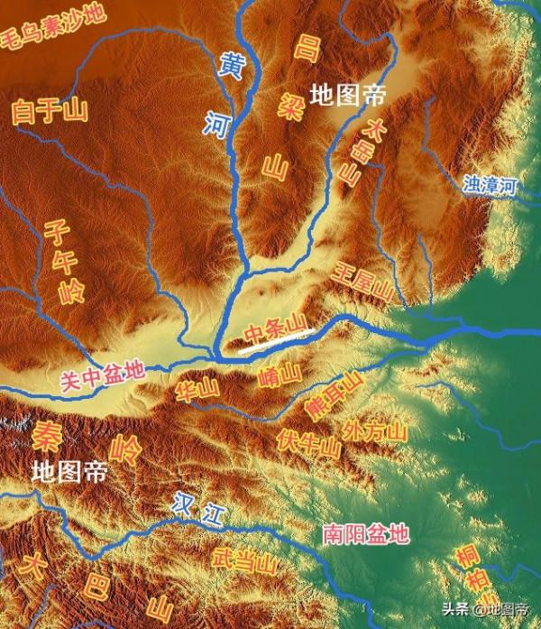 中條山，對西安和洛陽意味著什麼？