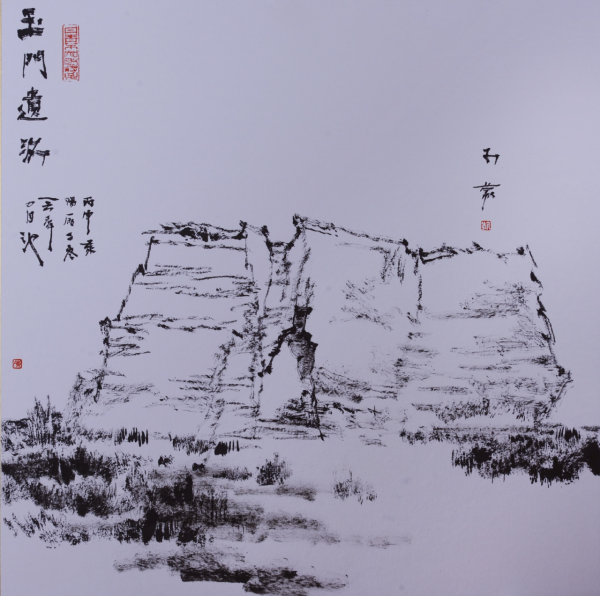 在甘肅博物館邂逅畫家陳航的30年西行漫記