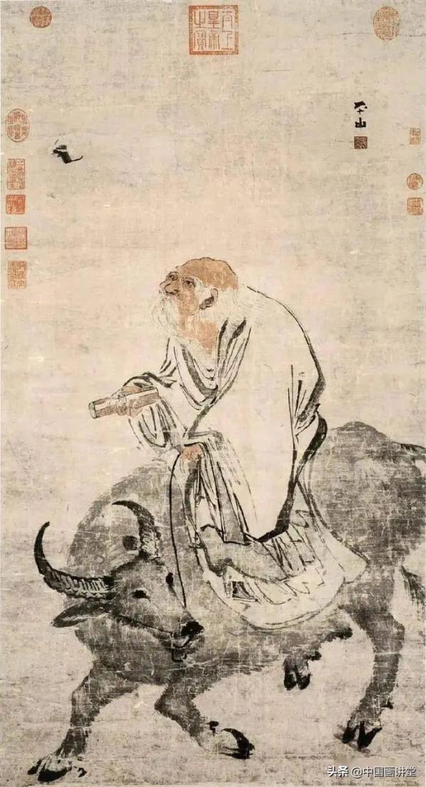 老子騎牛,紫氣東來 老子騎牛,紫氣東來