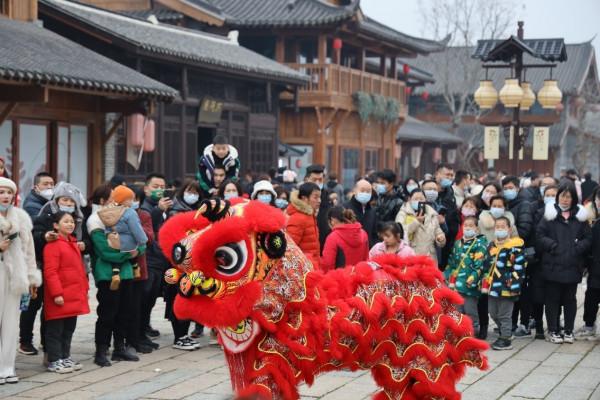 大年初一，這個景區人氣旺