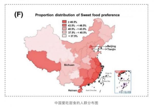 不同區域的人喜歡什麼口味？疾病高發也有口味偏好