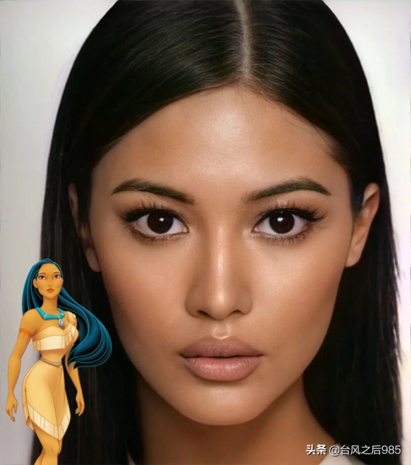 卡通人物在真實生活中會長什麼樣，人工智慧給出答案