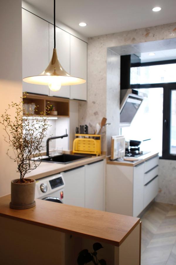 戶型“尷尬”的北京45㎡老破小，美女設計師爆改後大變身