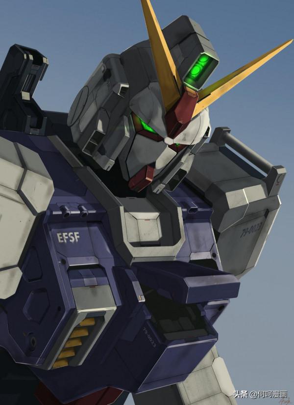 帥氣的一組機械機甲插畫作品！誰說鋼鐵大塊頭沒有美感