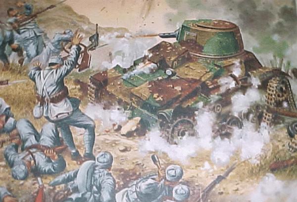 抗日戰爭，日本小坦克都敢囂張！抗美援朝，志願軍卻不懼美軍重坦