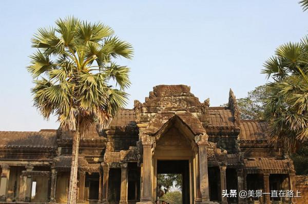 意象裡的吳哥4—吳哥窟，傍晚遠去的血色背影