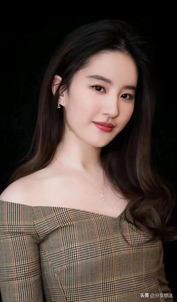 劉亦菲現代裝美圖桌布