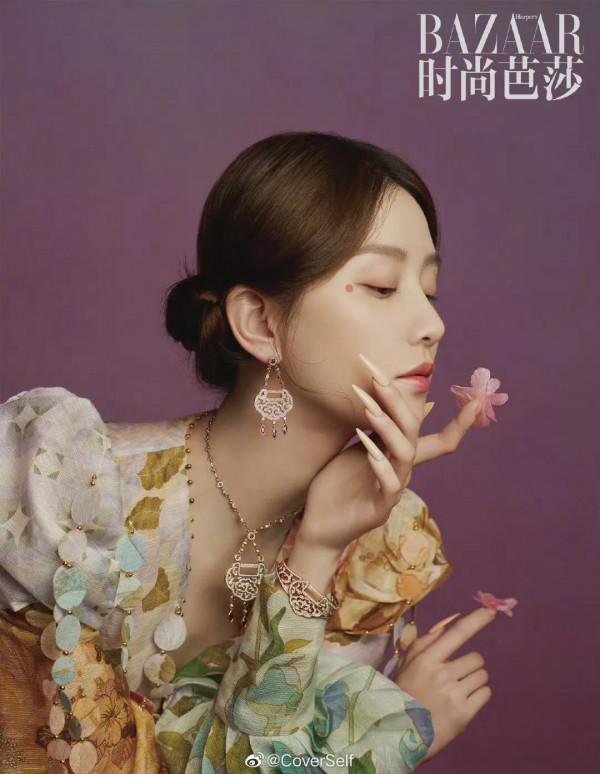 劉詩詩時尚大片來襲，人美氣質佳