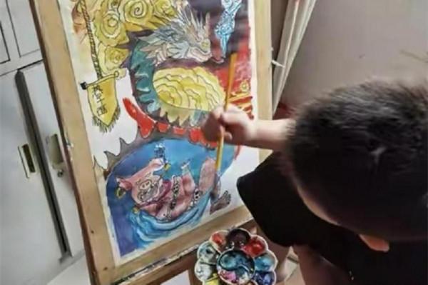 被幼兒園多次勸退的男孩，畫畫天賦卓然，這種孩子如何培養