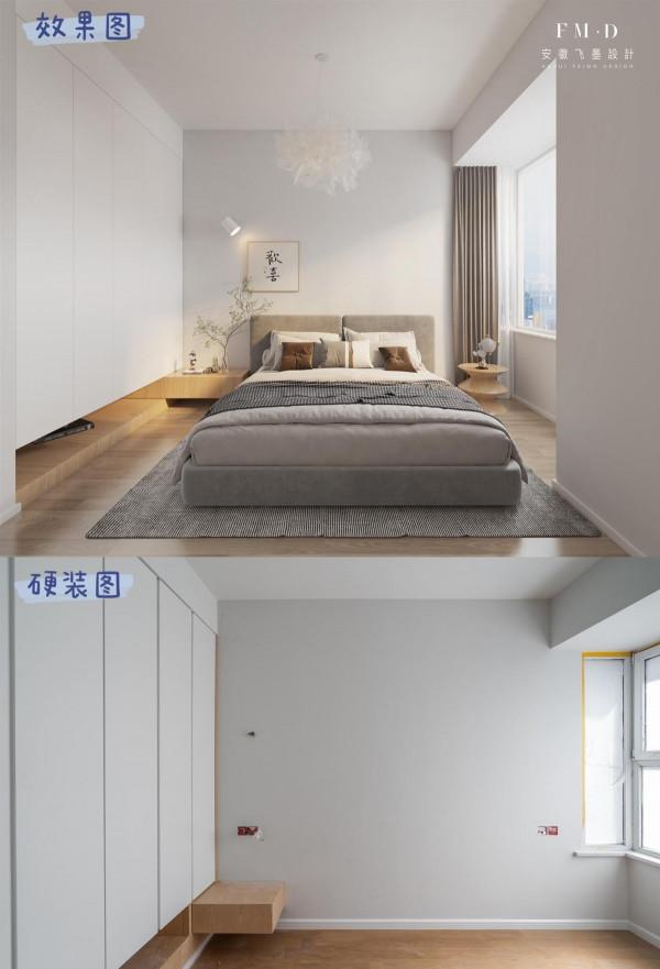 85㎡的溫馨日式兩居室，硬裝終於裝修結束，乾淨純粹的家我太愛了