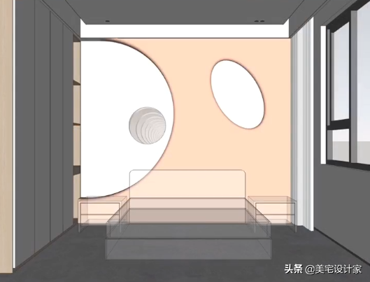 床頭柱子弱化設計，第二集來了