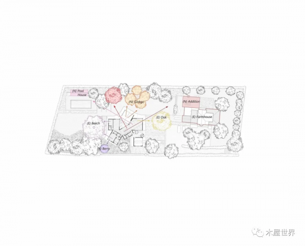 六方屋，流線型屋頂的現代穀倉式住宅