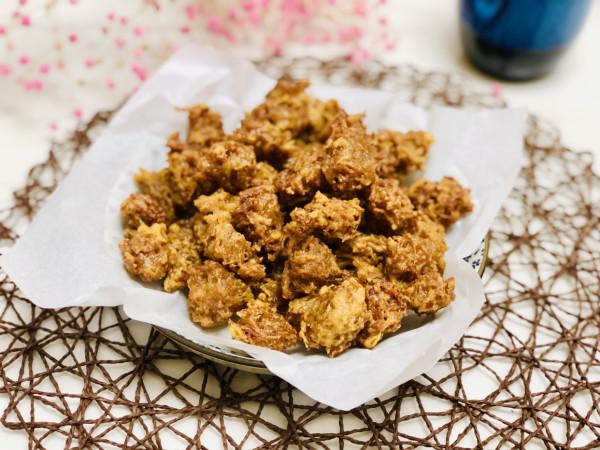 炸丸子別總加蔬菜和肉，教你河南特色“貓頭丸”，一口一個嘎嘣脆