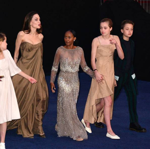 Angelina Jolie養女Zahara來自衣索比亞、從小就很會穿搭