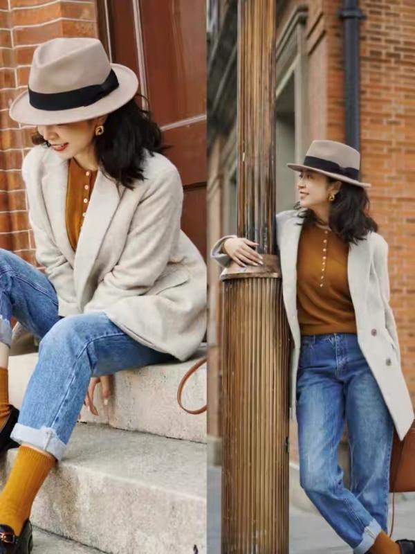 佟麗婭氣質拿捏太穩,穿小香風外套配報童帽,意外顯得時尚又年輕 佟麗婭氣質拿捏太穩,穿小香風外套配報童帽,意外顯得時尚又年輕