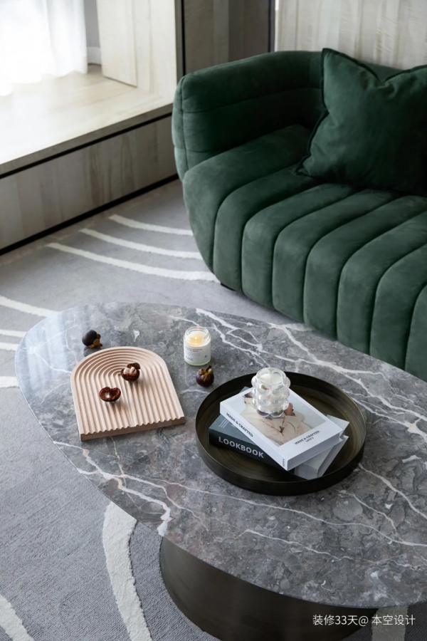 128平精裝改造現代混搭三室