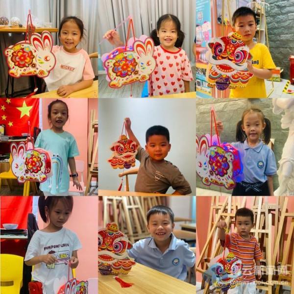 學做花燈 慶中秋