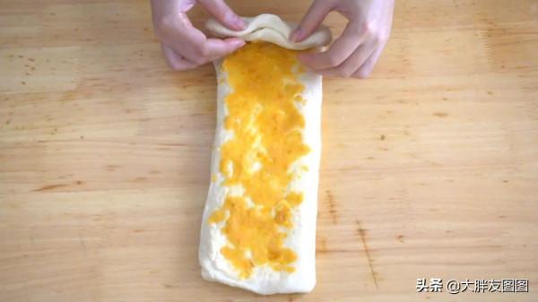 如何在家做鹹蛋黃手撕麵包？這個配方太好了，比買的還香