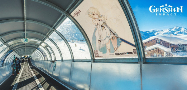 龍脊雪山成現實？阿爾卑斯驚現原神滑雪場，老外：約會聖地預定