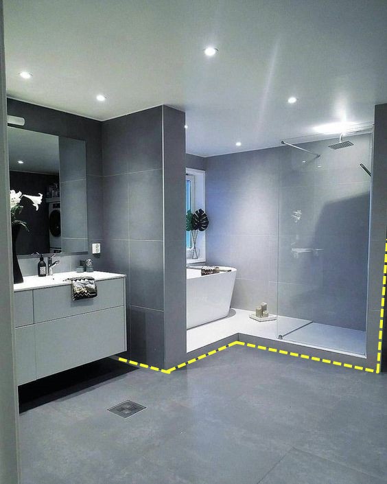 衛生間小，4種不佔地方的隔斷，塞下淋浴和浴缸乾溼分離也挺簡單