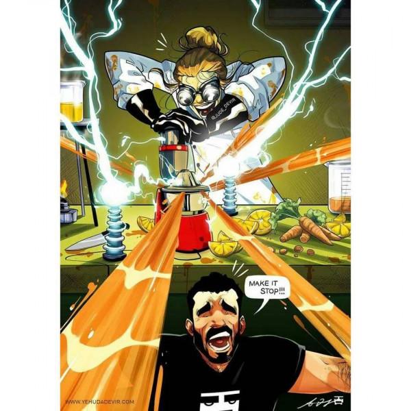 硬漢畫與嬌妻婚後“鬼畜”日常,562萬網友點贊:這愛情我也想要 硬漢畫與嬌妻婚後“鬼畜”日常,562萬網友點贊:這愛情我也想要