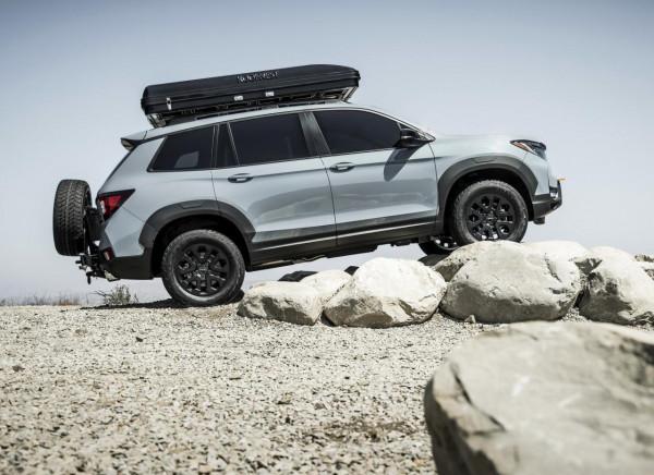 3.5升V6動力 本田Passport能越野的本田SUV