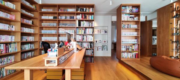 漫畫師的家,90㎡職住一體,藏著四千多本漫畫書和兩千多個手辦 漫畫師的家,90㎡職住一體,藏著四千多本漫畫書和兩千多個手辦