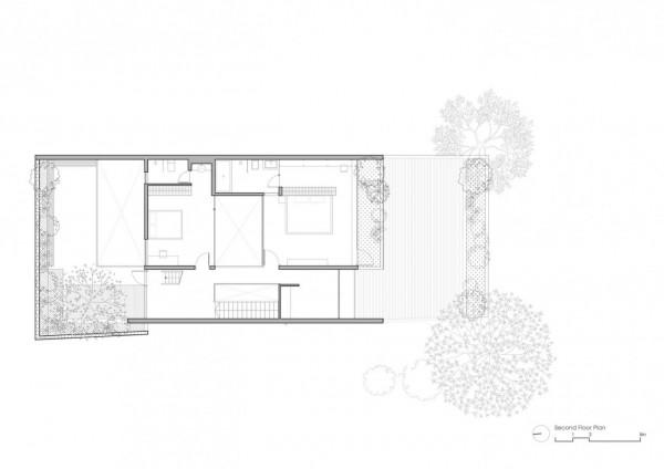 277㎡越南住宅：公共空間為核心，自由地穿插泳池、樹木和花園