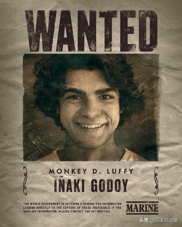 《海賊王》真人選角公佈！烏索普由黑人出演，路飛形似電瓶車之王