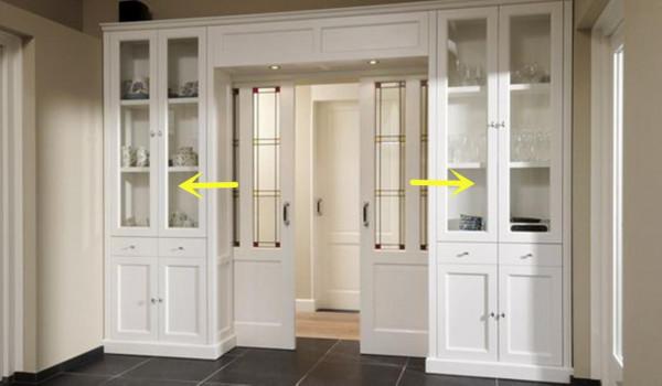 還說櫃子不夠用,門洞兩側白白浪費了,5種佈局一邊一個對稱收納 還說櫃子不夠用,門洞兩側白白浪費了,5種佈局一邊一個對稱收納