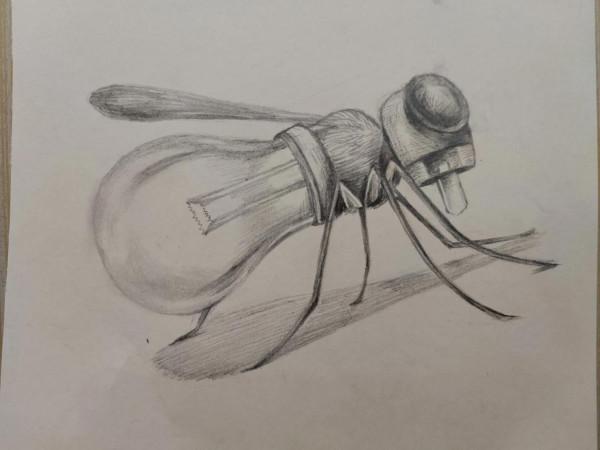 Oh，No！燈泡進化成了蒼蠅