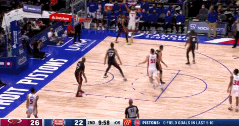 奇兵末節10分制勝！活塞擊敗熱火終結14連敗 洛瑞19+10塔克傷退