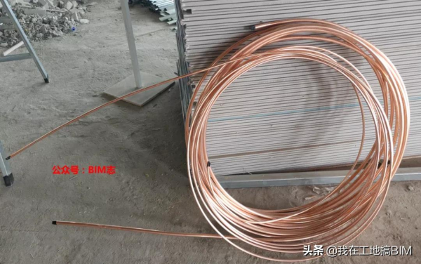 VRV冷媒管現場實拍及管線綜合中的處理