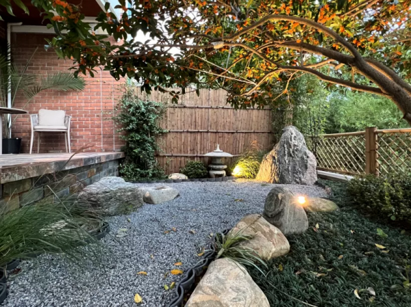 一樓帶60㎡院子的3居室，翻新改造後，效果不輸別墅