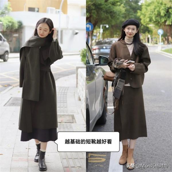 若你身高不足160，建議靴子的“長度”選這3種，時髦顯瘦又顯腿長