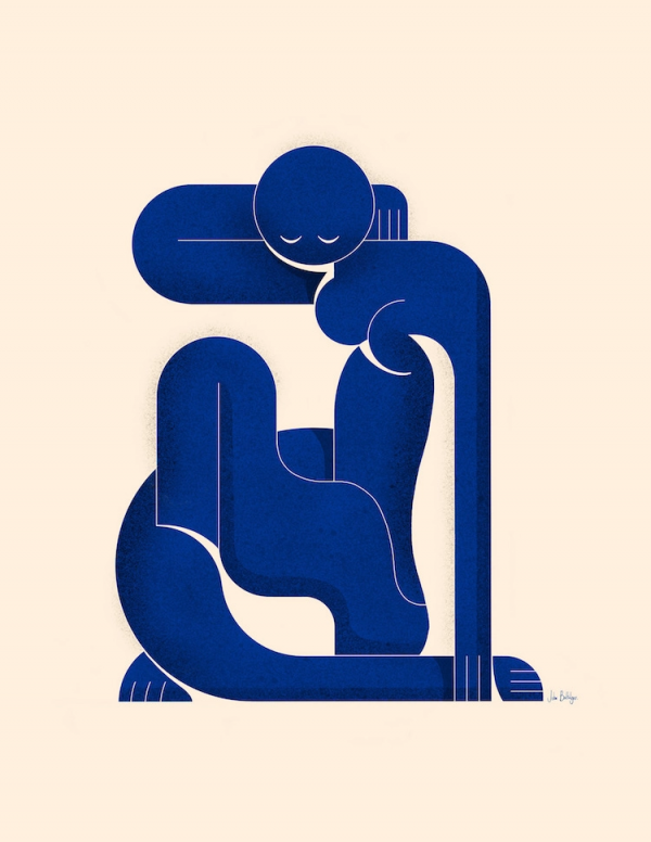 極簡風格為名畫帶來新視角