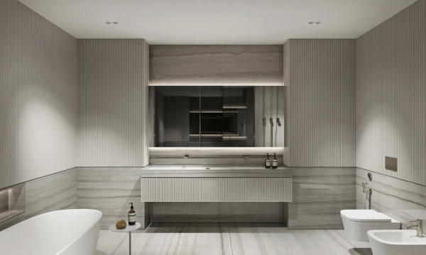 大理石衛生間，果然與眾不同